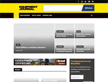 Tablet Screenshot of equipmentjournal.com
